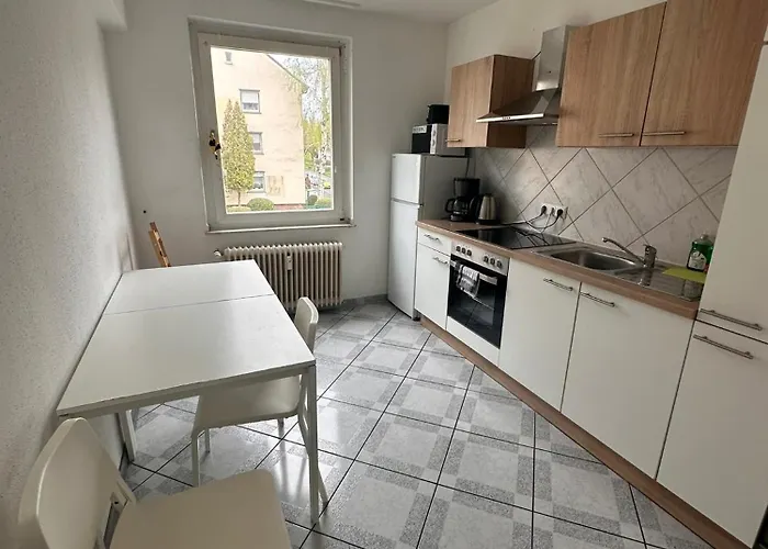 Homestay szállás Domum 7 Ferien- Monteurapartments Inkl Wlan Und Waschmaschine In